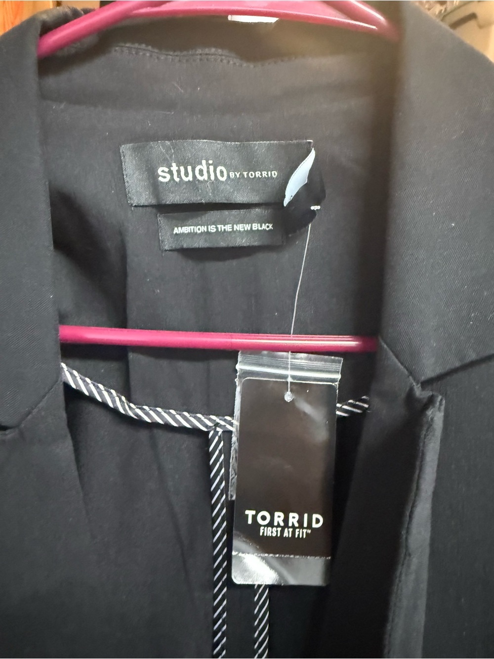Studio by Torrid Black Blazer